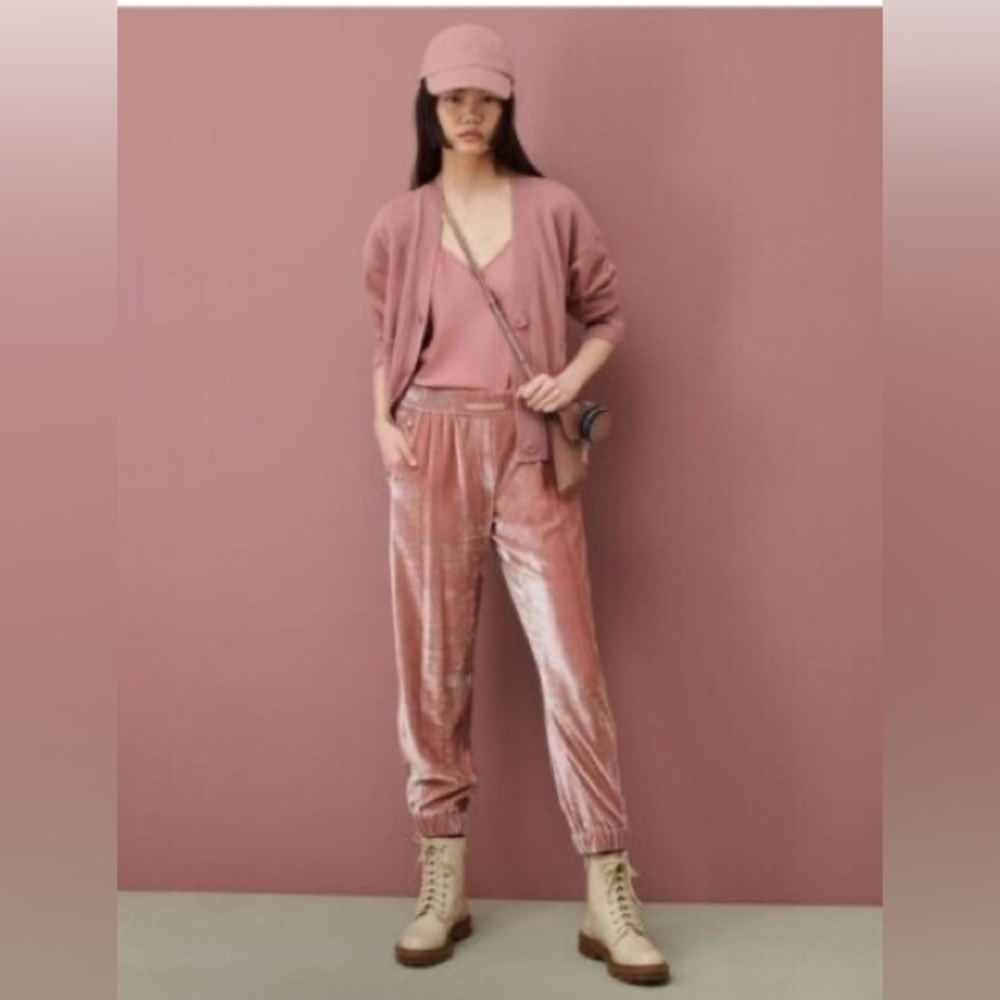 MARELLA Rose Velvet Jogger